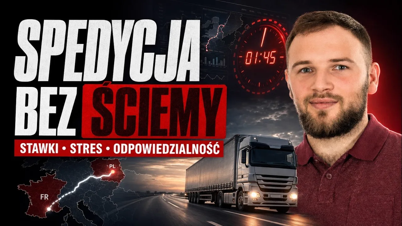 Marcin Opieczyński w podcaście Lekarze Transportu, rozmowa o stresie w spedycji i treningu uważności